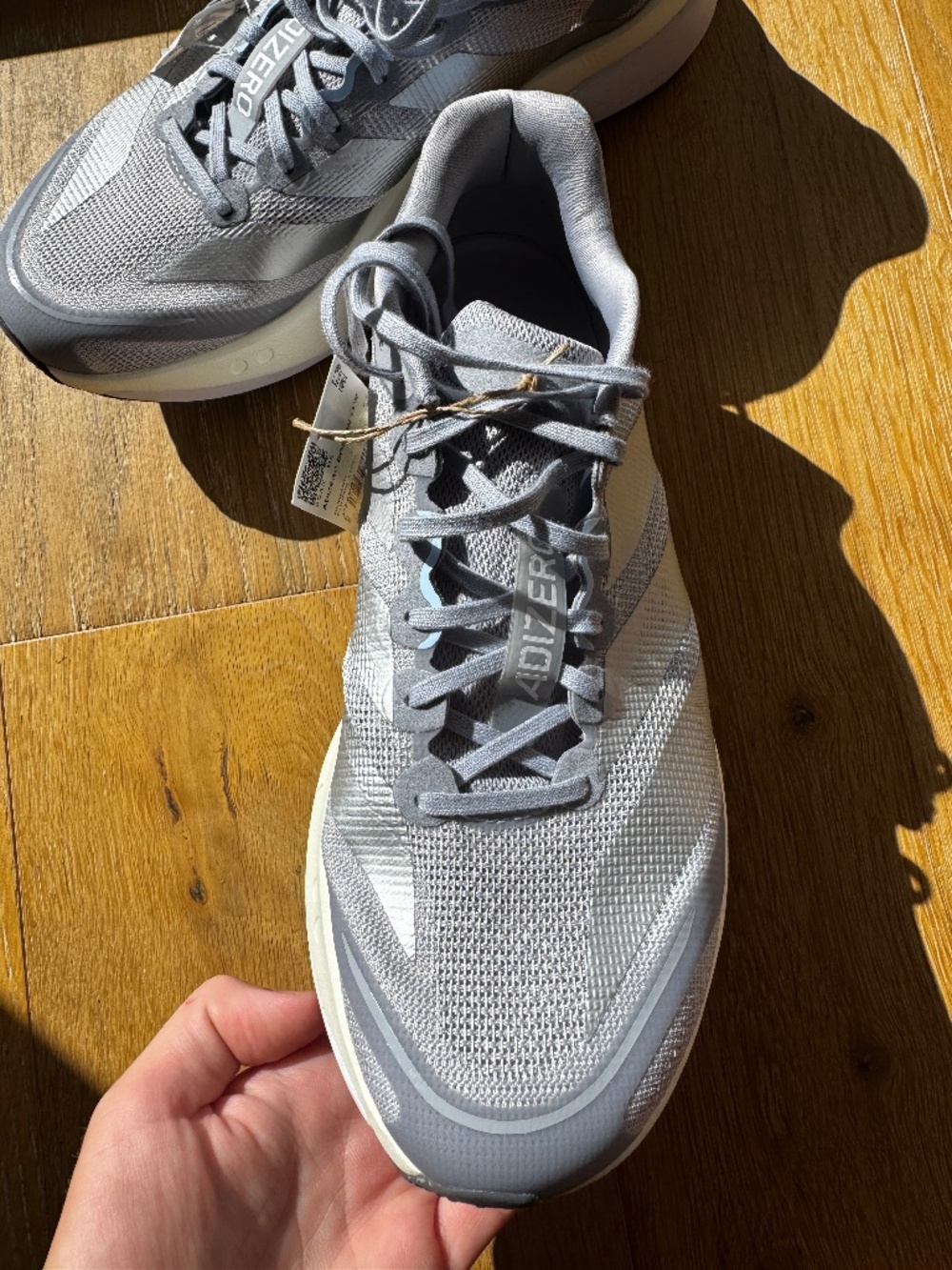 Adidas Adizero Boston 13 silver women’s